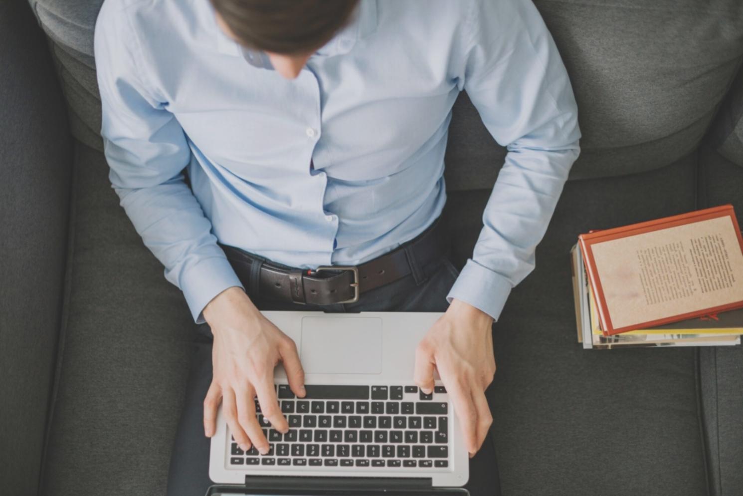 Small business owner reviewing financial documents and planning growth strategies